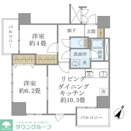 ISM大宮の物件間取画像